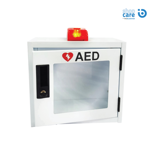 WALL-MOUNTED AED CABINET